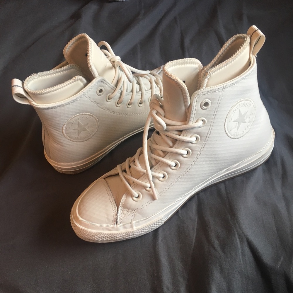 Waterproof High Top White Converse